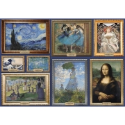 Imagine PUZZLE TREFL 1000 ART COLLECTION O COLECTIE DE CAPODOPERE DE ARTA