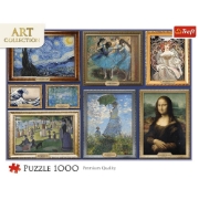 Imagine PUZZLE TREFL 1000 ART COLLECTION O COLECTIE DE CAPODOPERE DE ARTA