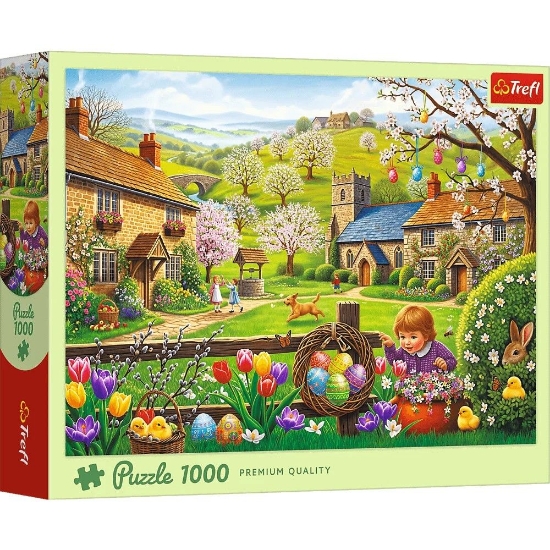 Imagine PUZZLE TREFL 1000 VANATOARE DE OUA DE PASTE