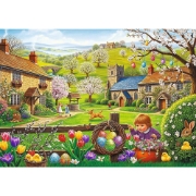 Imagine PUZZLE TREFL 1000 VANATOARE DE OUA DE PASTE
