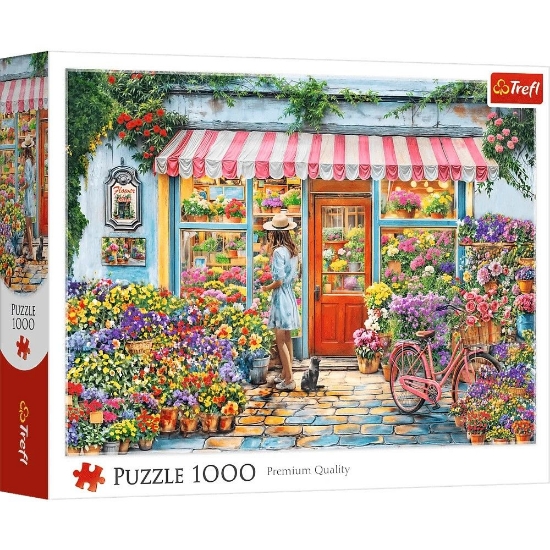Imagine PUZZLE TREFL 1000 MAGAZIN DE FLORI