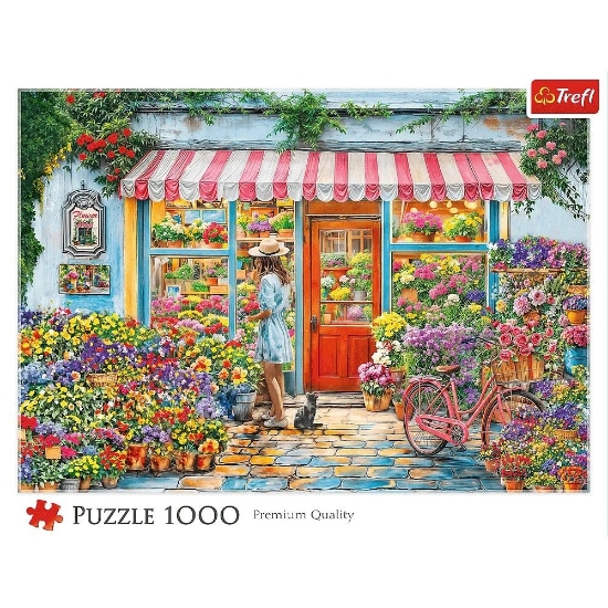 Imagine PUZZLE TREFL 1000 MAGAZIN DE FLORI