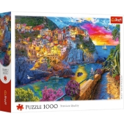 Imagine PUZZLE TREFL 1000 O PLIMBARE DE SEARA PRIN CINQUE TERRE