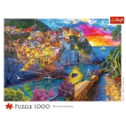Imagine PUZZLE TREFL 1000 O PLIMBARE DE SEARA PRIN CINQUE TERRE