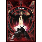 Imagine PUZZLE TREFL 1000 PREMIUM PLUS UNIVERSAL MONSTERS SALA GROAZEI DRACULA 