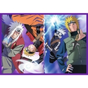 Imagine PUZZLE TREFL 4X250 NARUTO SHIPPUDEN AVENTURILE LUI NARUTO UZUMAKI 