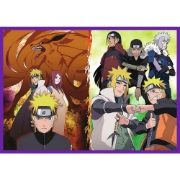 Imagine PUZZLE TREFL 4X250 NARUTO SHIPPUDEN AVENTURILE LUI NARUTO UZUMAKI 