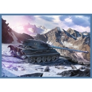 Imagine PUZZLE TREFL 4X250 WORLD OF TANKS BATALIE GROZAVA CU TANCURI