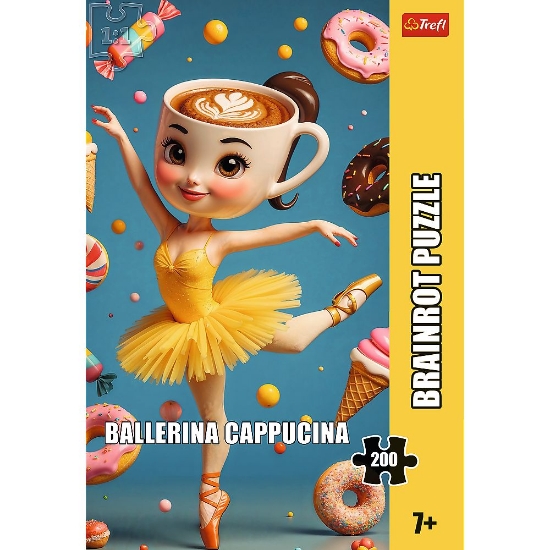 Imagine PUZZLE TREFL 200 BRAINROTS BALERINA CAPPUCINA