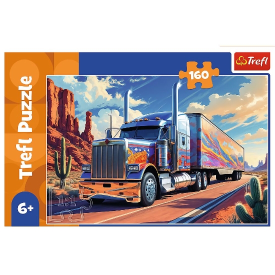 Imagine PUZZLE TREFL 160 CAMION PE DRUM