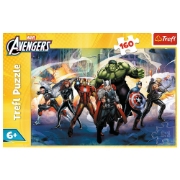 Imagine PUZZLE TREFL 160 MARVEL RAZBUNATORII SUPERPUTERI