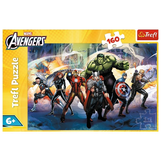 Imagine PUZZLE TREFL 160 MARVEL RAZBUNATORII SUPERPUTERI