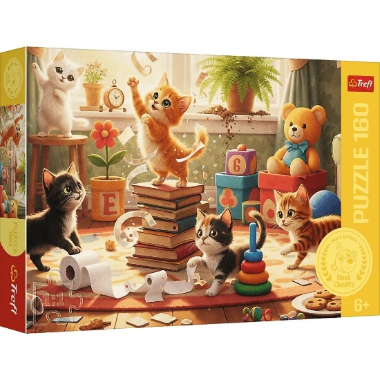 Imagine PUZZLE TREFL 160 POFTELE PISICII