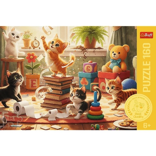 Imagine PUZZLE TREFL 160 POFTELE PISICII