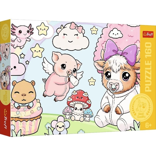 Imagine PUZZLE TREFL 160 ANIMALE MICI
