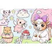 Imagine PUZZLE TREFL 160 ANIMALE MICI