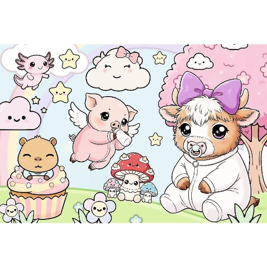 Imagine PUZZLE TREFL 160 ANIMALE MICI