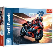 Imagine PUZZLE TREFL 100 MOTOCICLETA RAPIDA