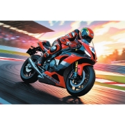 Imagine PUZZLE TREFL 100 MOTOCICLETA RAPIDA