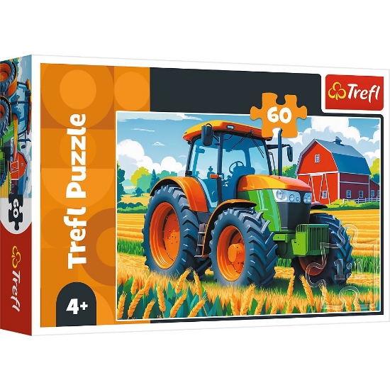 Imagine PUZZLE TREFL 60 VEHICUL DE FERMIER