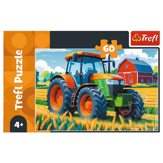 Imagine PUZZLE TREFL 60 VEHICUL DE FERMIER
