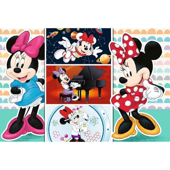 Imagine PUZZLE TREFL 100 DISNEY MINNIE MOUSE AMUZANTA