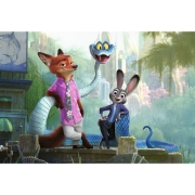 Imagine PUZZLE TREFL 100 DISNEY ZOOTROPOLIS SECRETELE ZOOTOPIA 