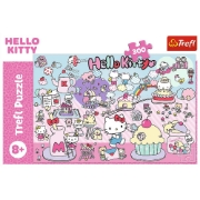 Imagine PUZZLE TREFL 300 DESCOPERA LUMEA LUI HELLO KITTY