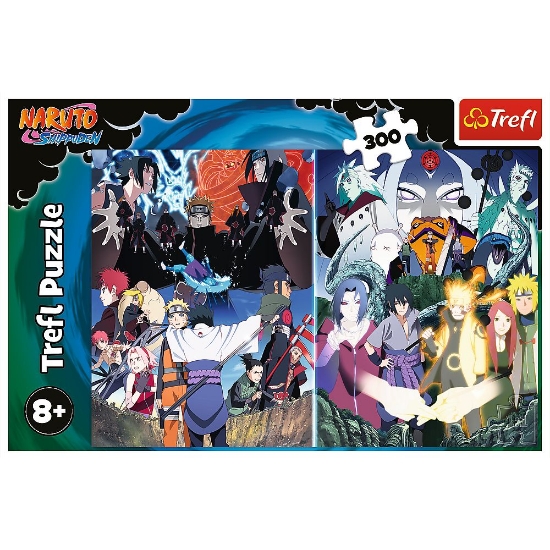 Imagine PUZZLE TREFL 300 NARUTO SHIPPUDEN NINJA DIN LUMEA LUI NARUTO
