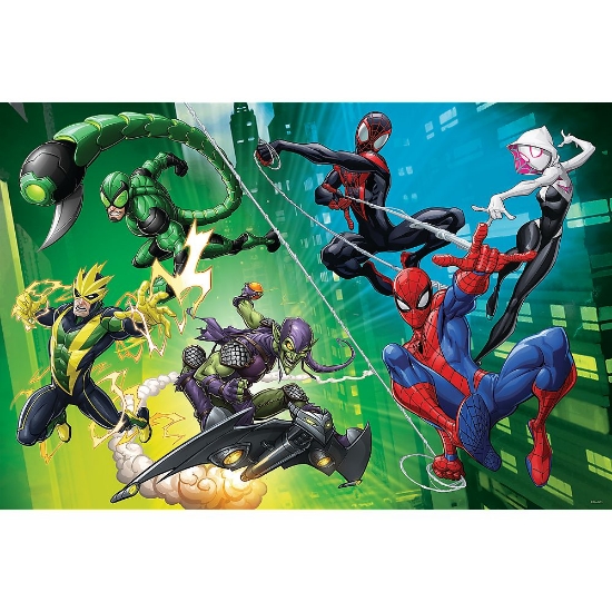 Imagine PUZZLE TREFL 300 MARVEL SPIDERMAN PANZA OMULUI PAIANJEN