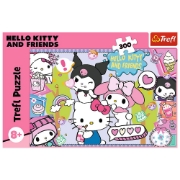 Imagine PUZZLE TREFL 300 HELLO KITTY SI PRIETENII