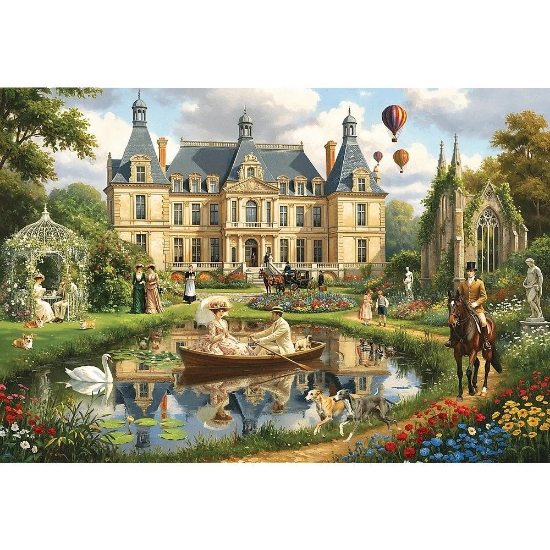 Imagine PUZZLE TREFL 1500 PALATUL DE LANGA APA