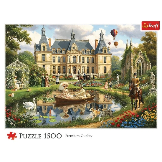Imagine PUZZLE TREFL 1500 PALATUL DE LANGA APA