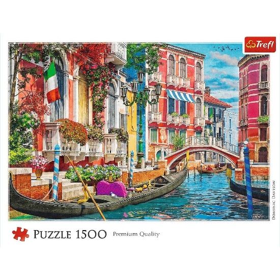 Imagine PUZZLE TREFL 1500 O DUPA AMIAZA DE VARA IN VENETIA