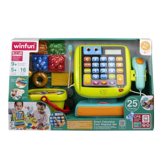 Imagine WINFUN SET CASA DE MARCAT INTERACTIVA CU ACCESORII