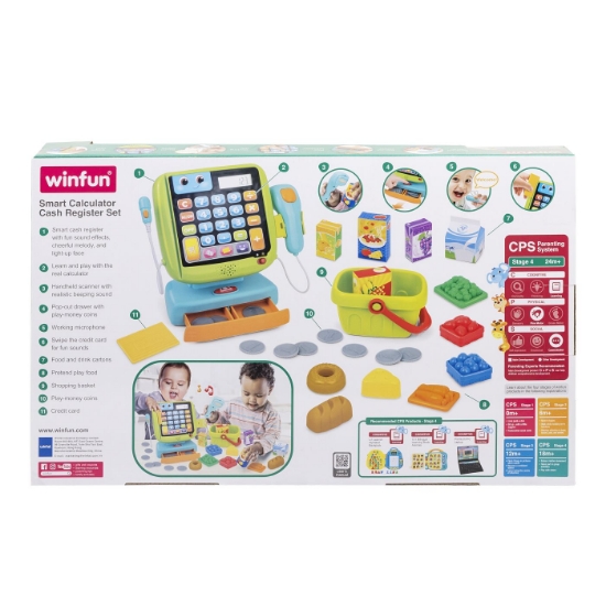 Imagine WINFUN SET CASA DE MARCAT INTERACTIVA CU ACCESORII