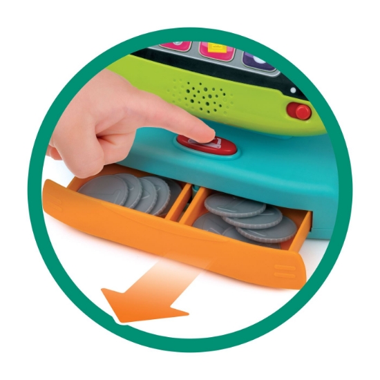 Imagine WINFUN SET CASA DE MARCAT INTERACTIVA CU ACCESORII