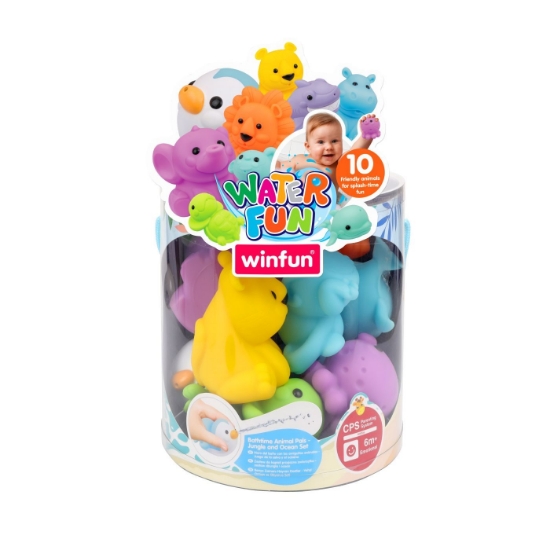 Imagine WINFUN WATER FUN SET JUCARII DE BAIE JUNGLA SI OCEAN