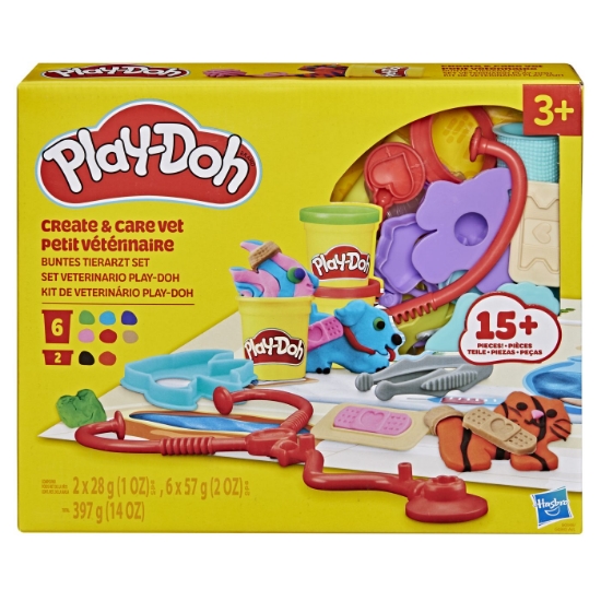 Imagine PLAY DOH SET DE JOACA INGRIJIRE VETERINARA