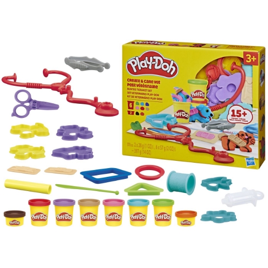 Imagine PLAY DOH SET DE JOACA INGRIJIRE VETERINARA