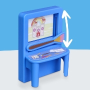 Imagine PEPPA PIG SET DE JOACA DORMITORUL LUI PEPPA CU FIGURINE SI SI ACCESORII