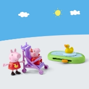 Imagine PEPPA PIG SET PEPPA SI EVI IN PARCUL DE DISTRACTII