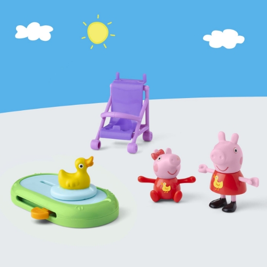 Imagine PEPPA PIG SET PEPPA SI EVI IN PARCUL DE DISTRACTII