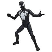 Imagine MARVEL SPIDER MAN TITAN SERIES FIGURINA SPIDER MAN CU COSTUM NEGRU