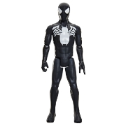 Imagine MARVEL SPIDER MAN TITAN SERIES FIGURINA SPIDER MAN CU COSTUM NEGRU