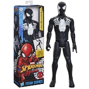Imagine MARVEL SPIDER MAN TITAN SERIES FIGURINA SPIDER MAN CU COSTUM NEGRU