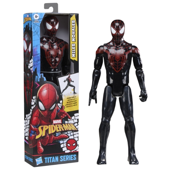 Imagine MARVEL SPIDER MAN TITAN SERIES FIGURINA MILES MORALES