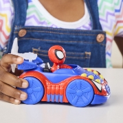 Imagine SPIDEY SI PRIETENII LUI UIMITORI MARVEL SET FIGURINA SPIDEY SI VEHICUL WEB CRAWLER 7.6CM