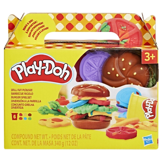 Imagine PLAY DOH SET DE GATIT BURGER