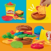 Imagine PLAY DOH SET DE GATIT BURGER